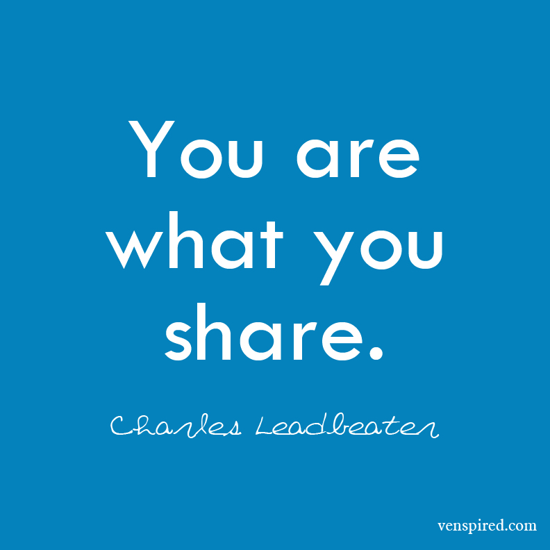 Share is a virtue