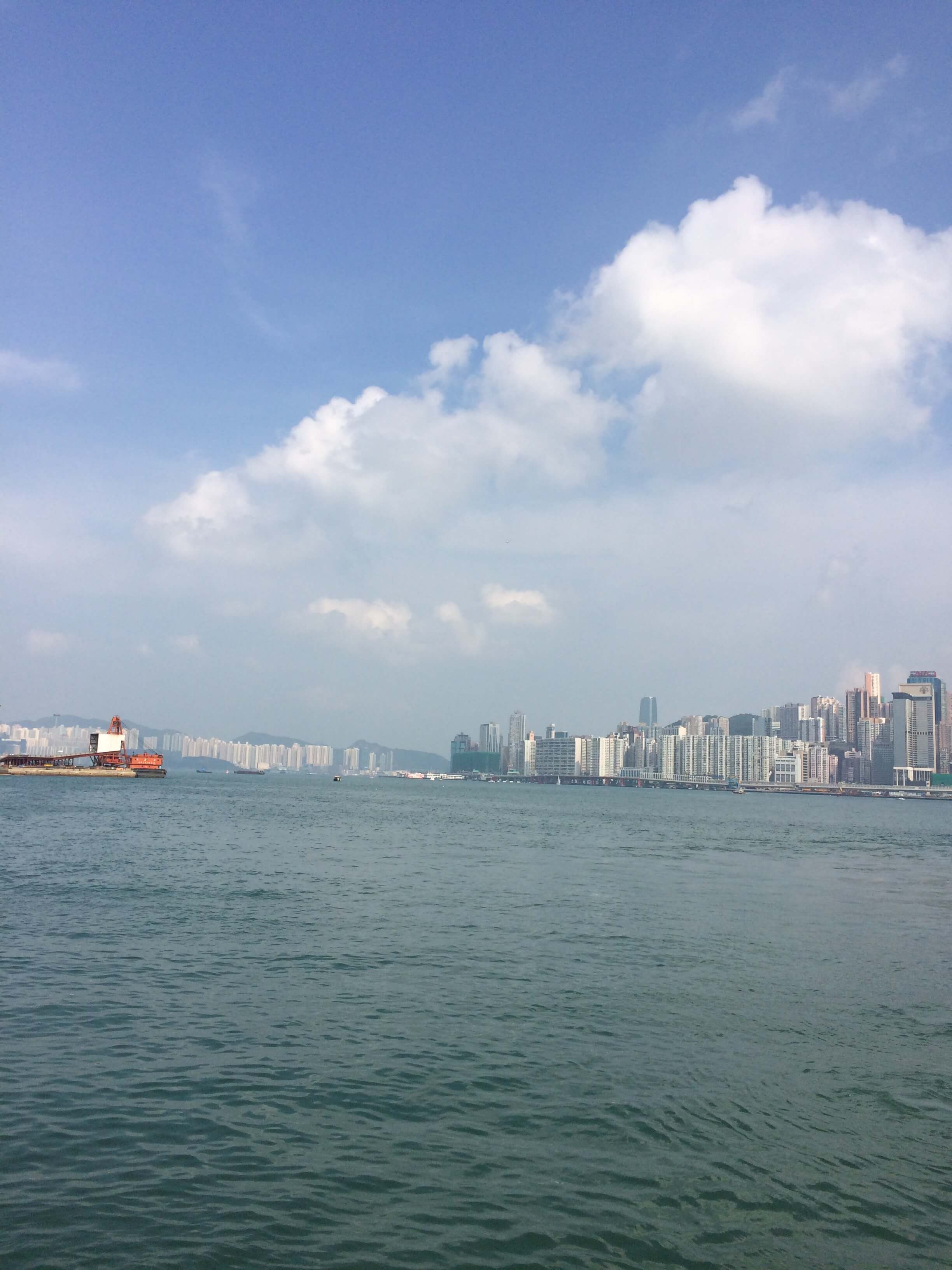 Victoria Harbour in Hong Kong